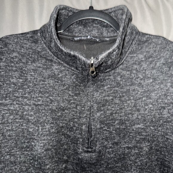 Beverly Hills Polo Club Jacket Mens Large Mock Neck Long Fleece  100% Polyester - Picture 5 of 12